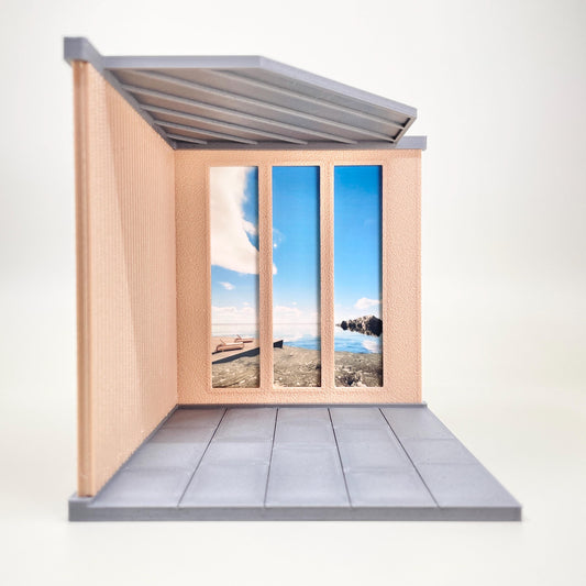 Modern Room Box 1:24 easy DIY kit dollhouse miniature